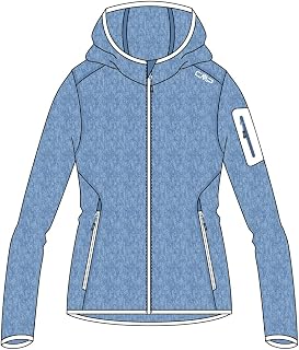 CMP Giacca In Knit-tech Da Donna Con Cappuccio Fisso Giacca Donna