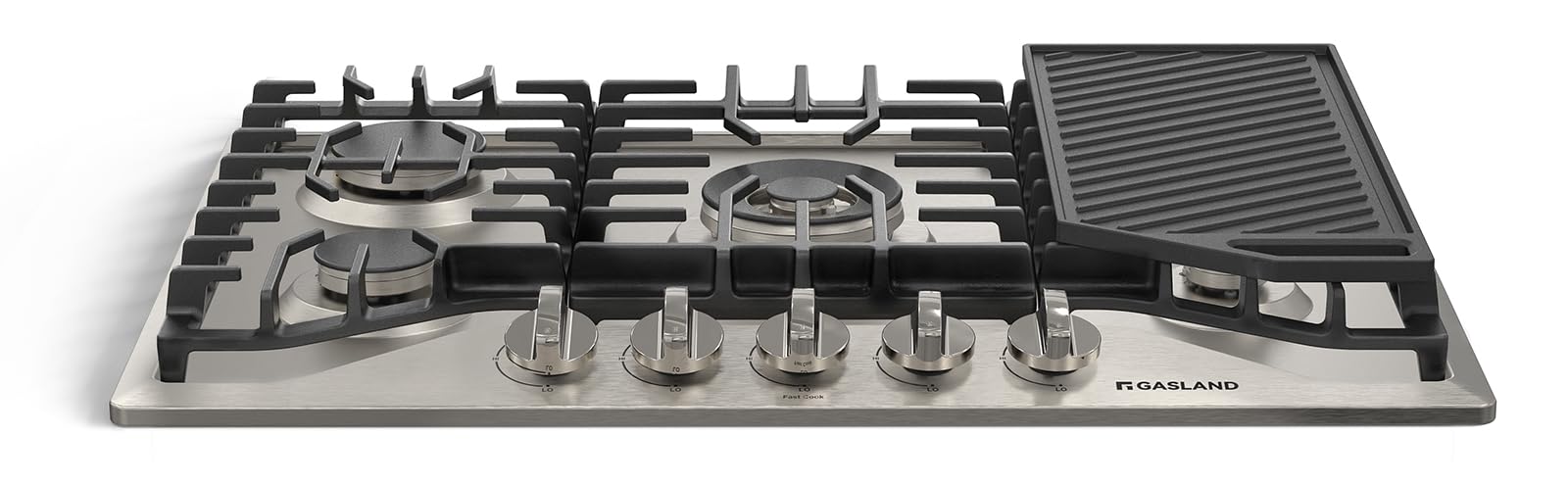 GASLAND Gas Cooktop 30 Inch, PRO GH3305SF 5 Burner Propane Stovetop with Reversi