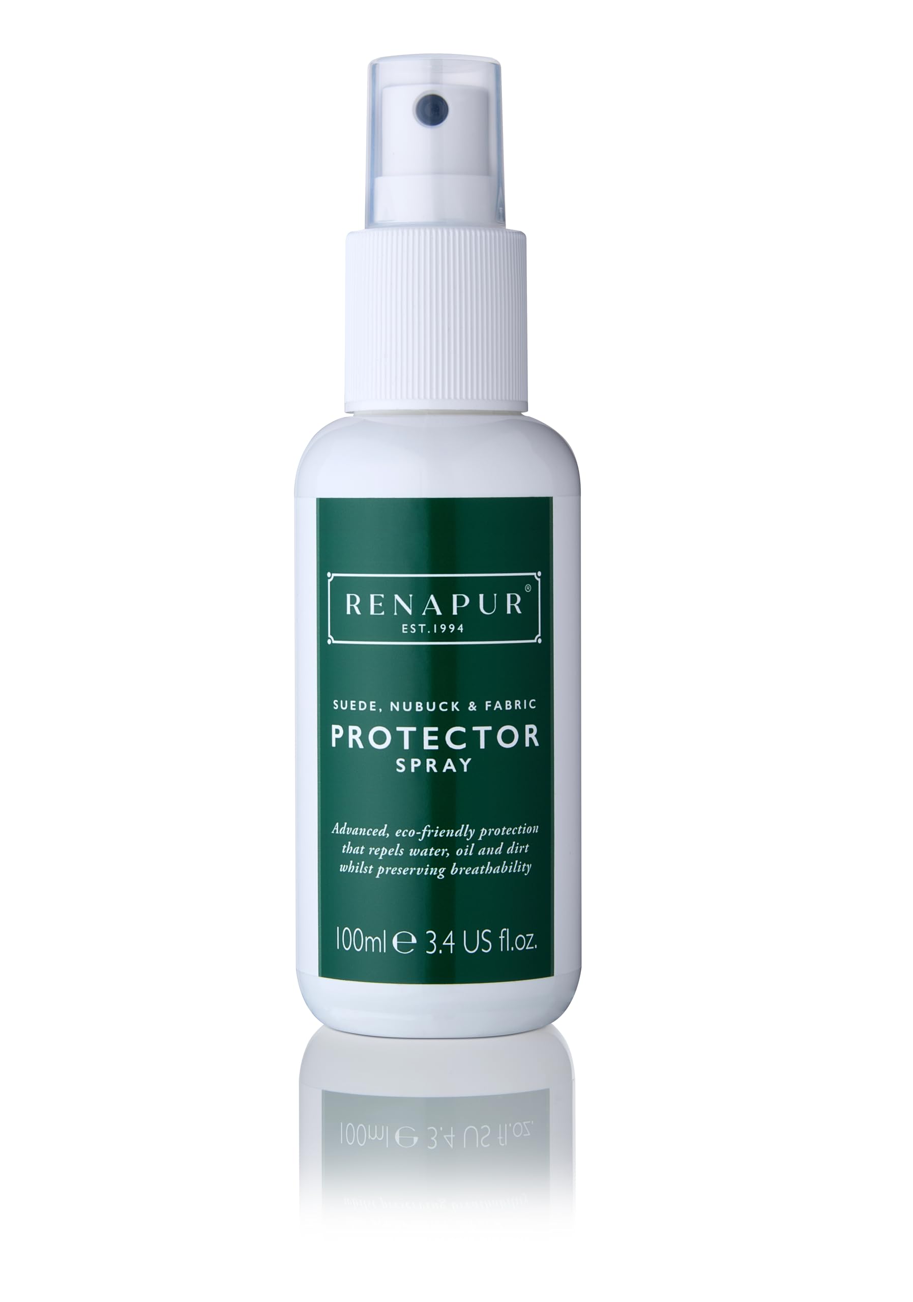 Renapur Suede, Nubuck, Fabric Waterproofing/Stain Protection — Eco-Friendly, Non