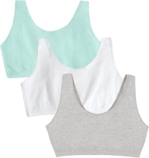 Fruit of the Loom Tank Style Sports Bra Built for Women Sports Bra Women (Pack of 6)