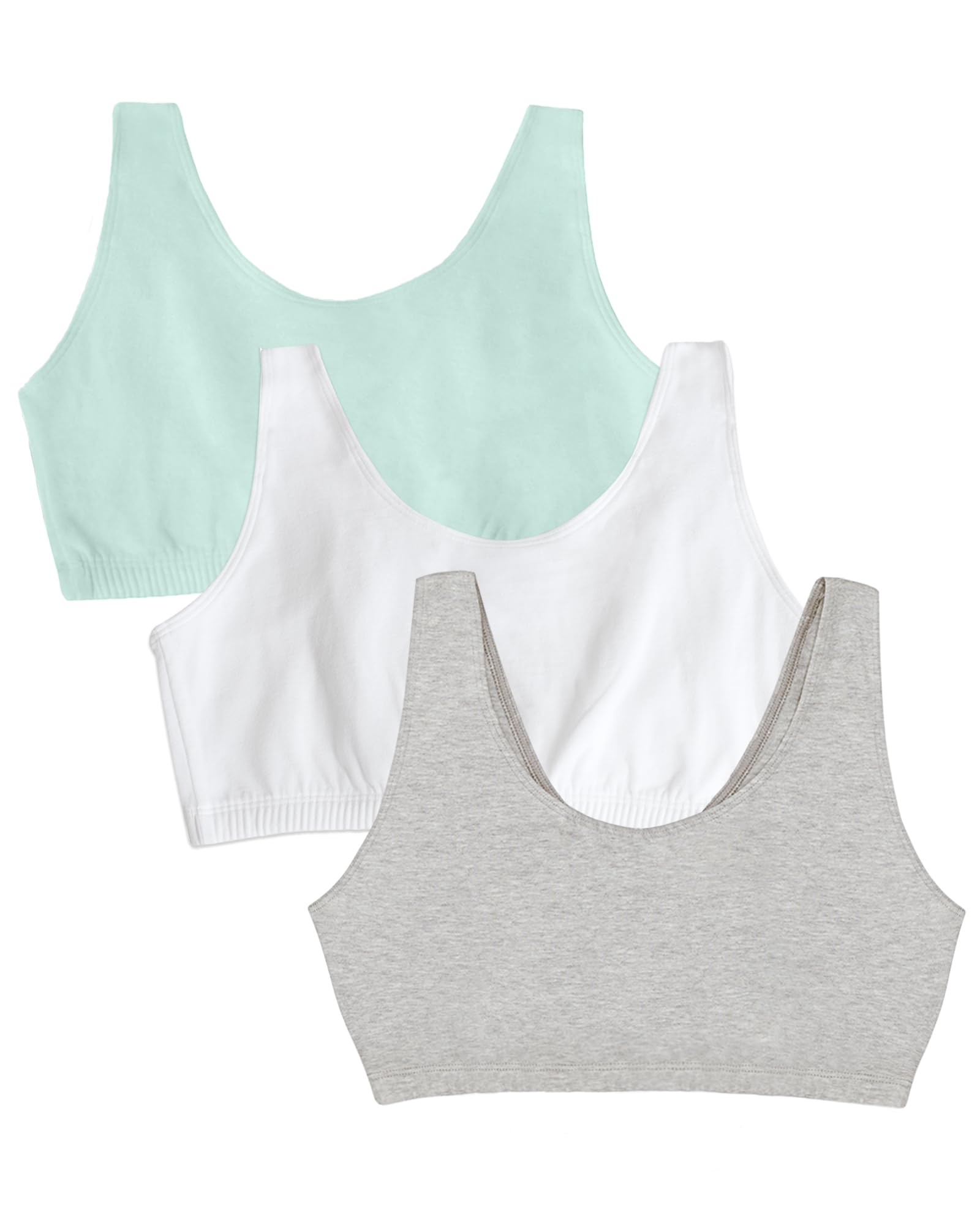 Fruit of the Loom Tank Style Sports Bra Built for Women Sports Bra Women (Pack o