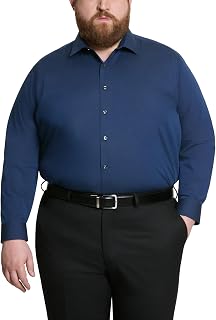 Unlisted by Kenneth Cole Dress Shirt Big And Tall Solid Men's Ceremony Shirt