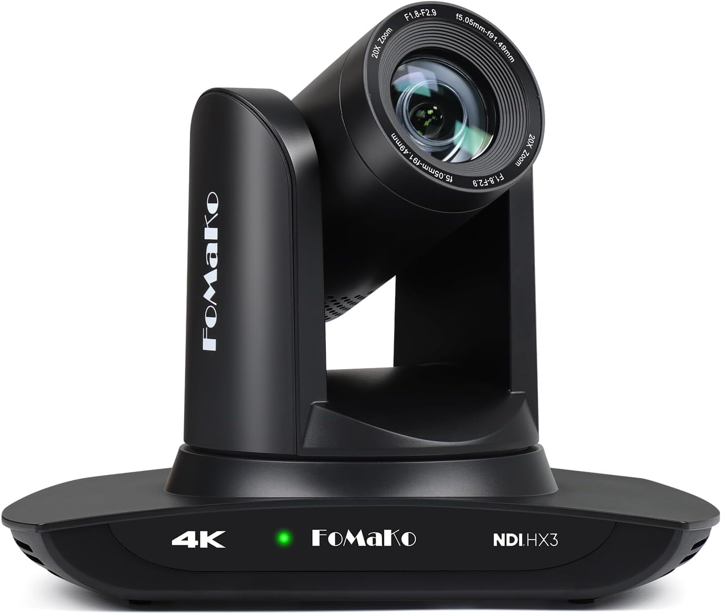 FoMaKo 4K HDMI PTZ Camera NDI AI Auto-Tracking(Gen 3), NDI HX3 Certified, 20X Op