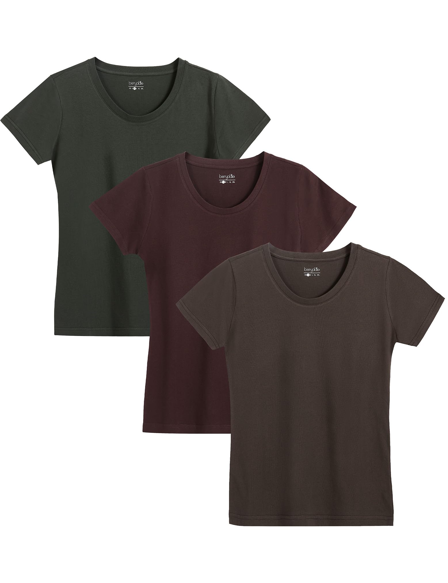 berydale Bd157 Women's T-Shirt (Pack of 3)