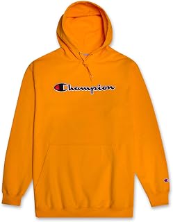Champion Men's Big & Tall Embroidered Pullover Champion Hoodie Sweatshirt