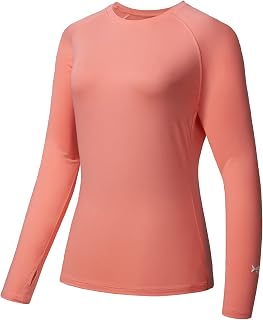 Bassdash Women’s UPF 50+ UV Sun Protection T-Shirt Long Sleeve Fishing Hiking Performance Shirts
