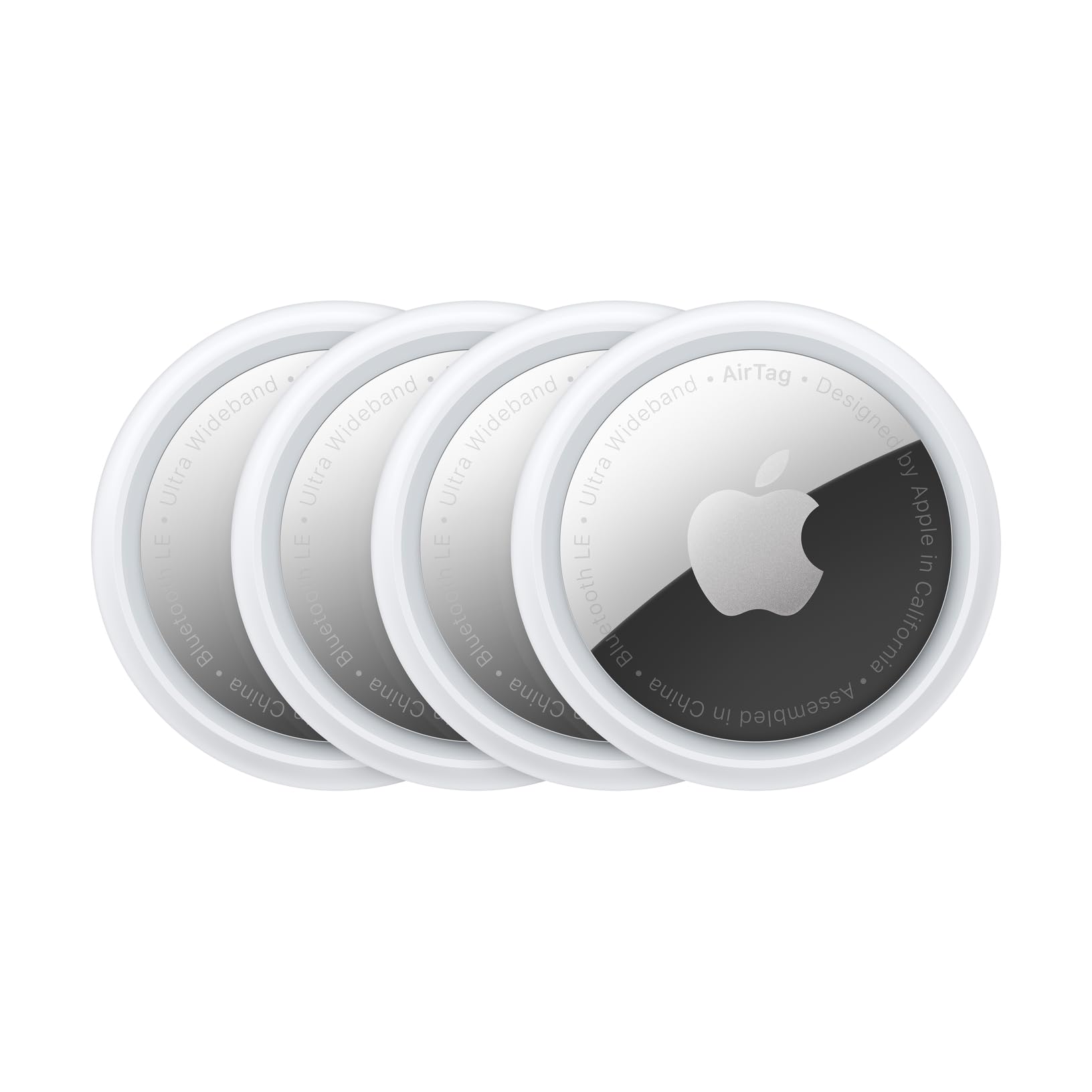 Apple AirTag (1st Generation) - 4 Pack. Keep Track of and find Your Keys, Wallet