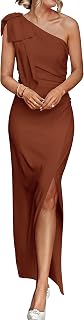 [PRETTYGARDEN] Modern Women's Long Formal Dress Black, Dark Green, Pink, Rose Red, Royal Blue, Wine Red