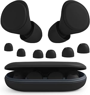 Ear Plugs for Sleep, 36dB Noise Canceling, Silicone Ear Plugs for Sleeping | Soft and Reusable, Available in 3 Sizes (S/M/L) with Storage Box, Sleeping Ear Plugs for Concerts, Traveling, Snoring