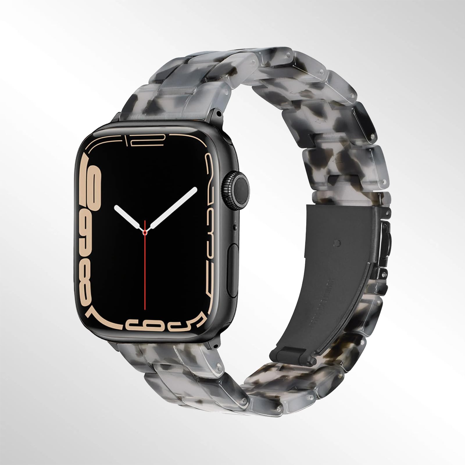 Compatible with 38-49mm Apple Watch Band Lightweight resin band and sport band S