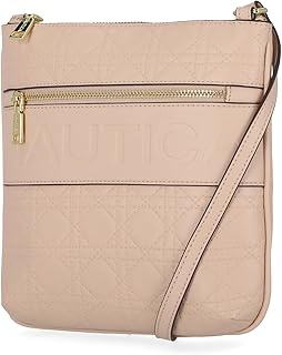 Nautica Womens Lakeside Signature North South Crossbody Bag