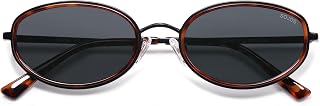 SOJOS Retro Ovale Polarisiert Sonnenbrille SJ1248