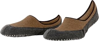 FALKE Men's Cosyshoe Invisible Slipper Socks Anti-Slip Nubs Printed On