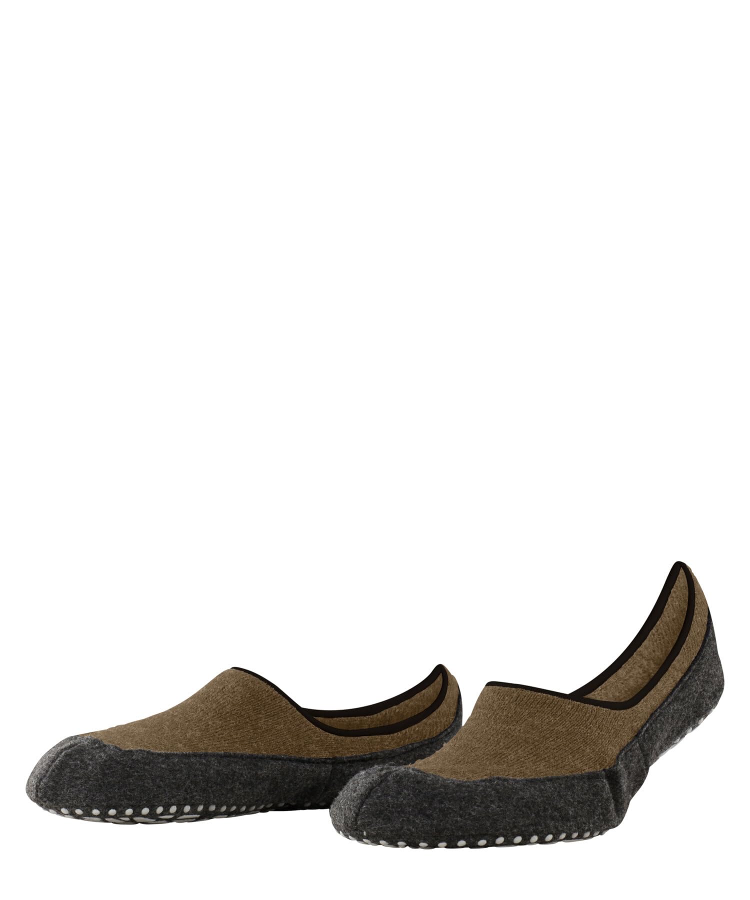 FALKE Men's Cosyshoe Invisible Slipper Socks Anti-Slip Nubs Printed On