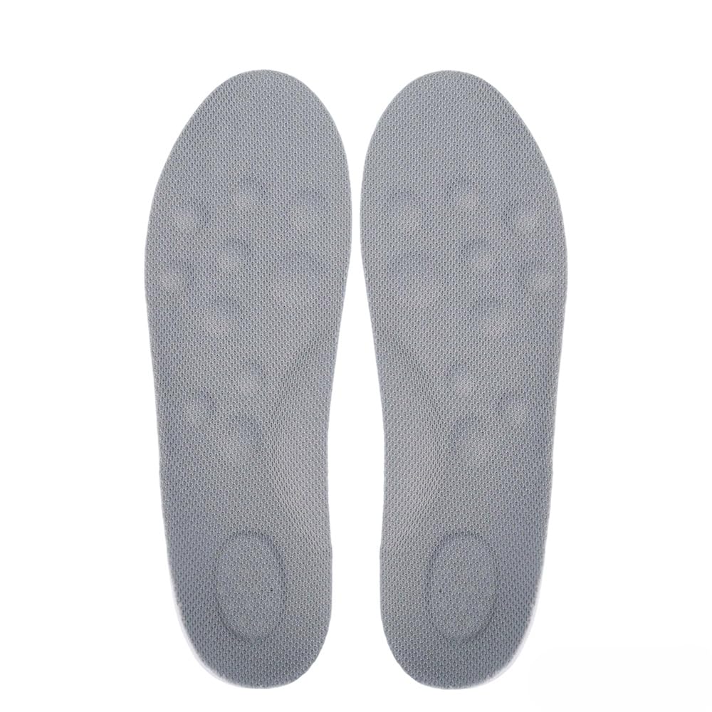 1 Pair Shock Absorption Sport Insoles Soft Breathable High-Elasticity Arch Suppo