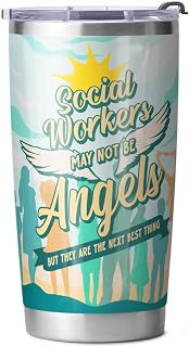 Bad Bananas Social Worker Gifts - 20 oz Stainless Steel Insulated Tumbler