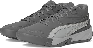 PUMA Men's Court Pro Basketball ShoesPUMA Men's Court Pro Basketball Shoes, White/Gold Matt, Size 9.5