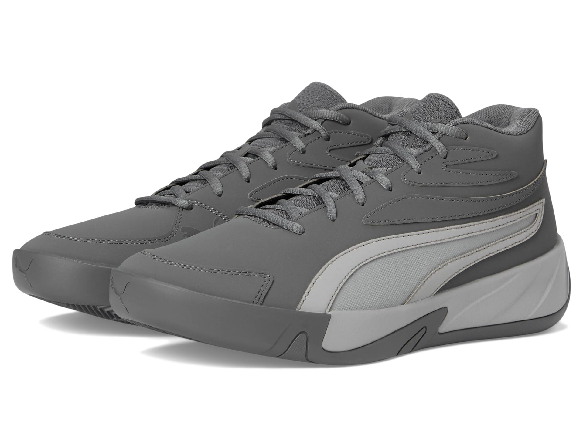 PUMA Men's Court Pro Basketball ShoesPUMA Men's Court Pro Basketball Shoes, Whit