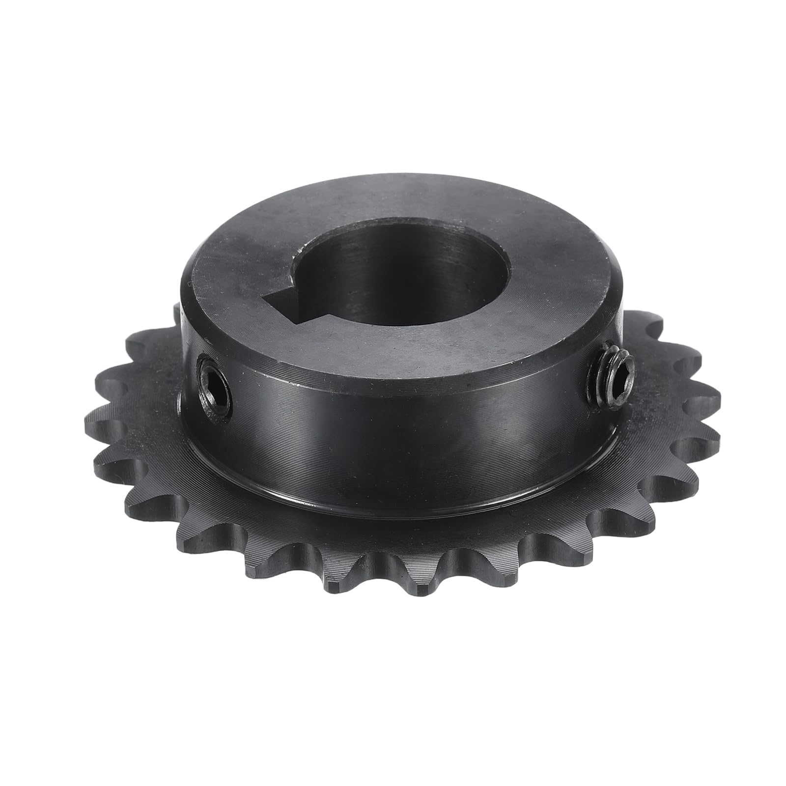 uxcell #35 Chain Roller Sprocket B Type, 1" Bore 24 Tooth Single Strand Chain Sp