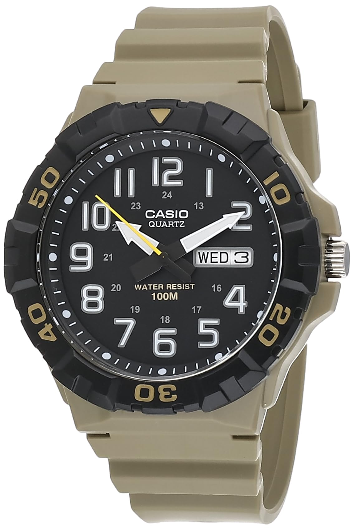 Casio Serie MRW200H | Orologio analogico da uomo | Design sportivo | Resistenza 