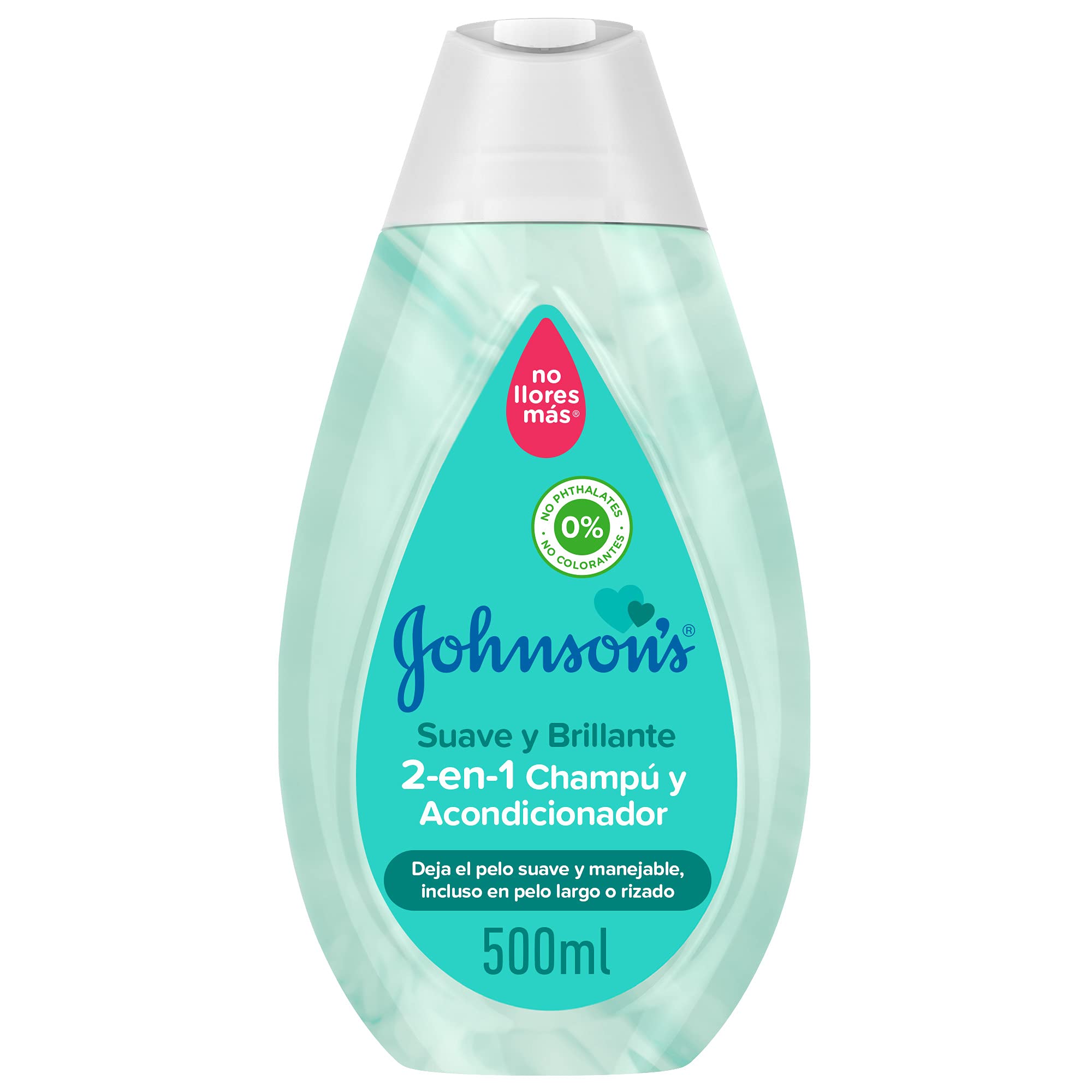 Johnson's Kids 2-in-1 Shampoo and Conditioner No More Pulling (500ml) Kids Shamp