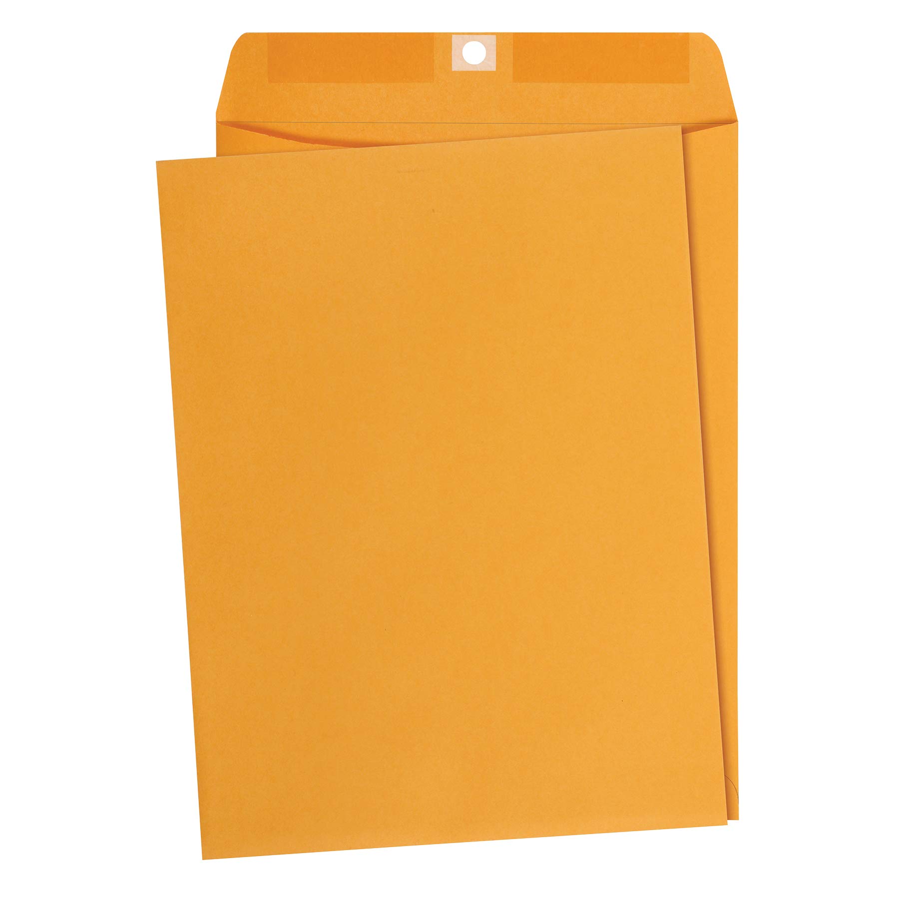 Amazon Basics Clasp Kraft Envelopes for Documents, Gummed Mailing Envelope, 9" x