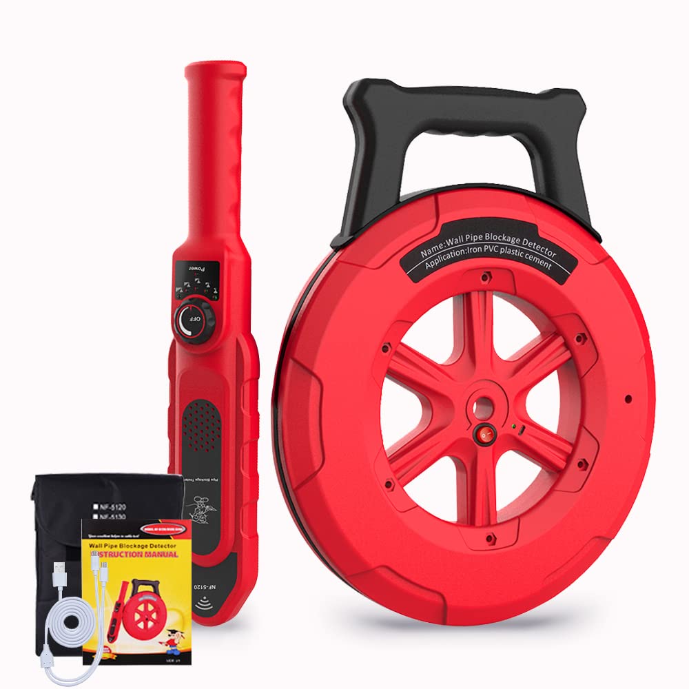 Pipe Blockage Detector, Water Pipe Locator Underground Diagnostic-Tool | Wall Sc