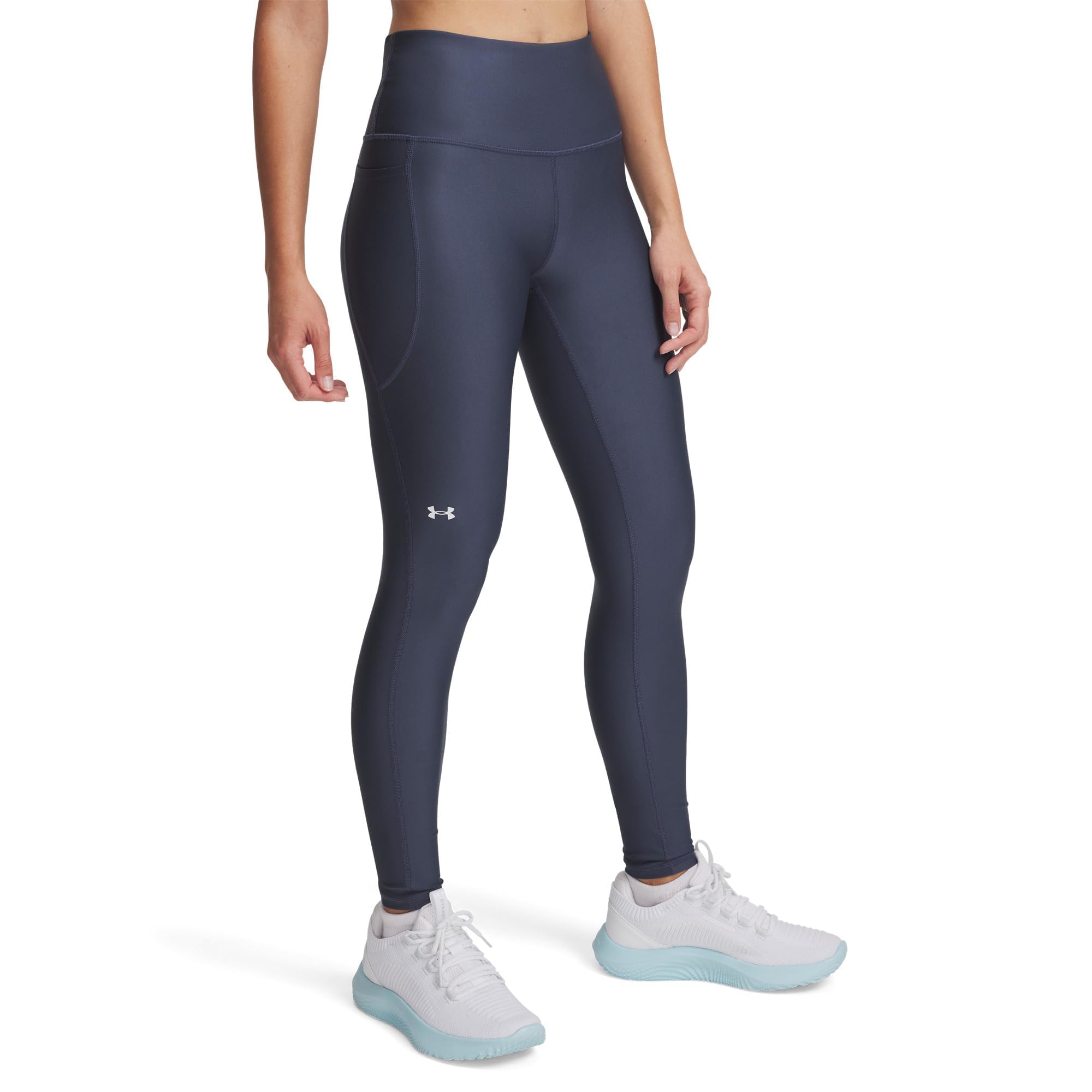 Under Armour Women's HeatGear High Waisted Pocketed No-Slip Leggings