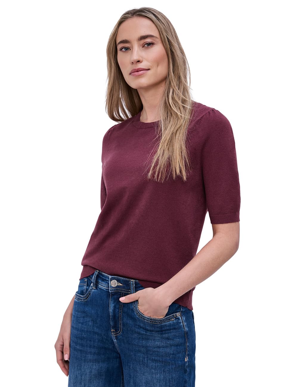 Street One 3017435 Women's Plain Sweater (Pack of 1)