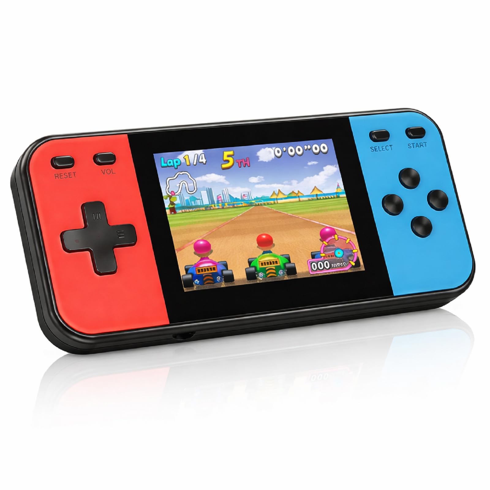 Retro Handheld Game Console, 240 Classic Retro Video Games Preloaded for Kids, P