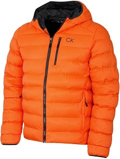 Calvin Klein Men's San Gabriel Padded Woven Jacquard Jacket
