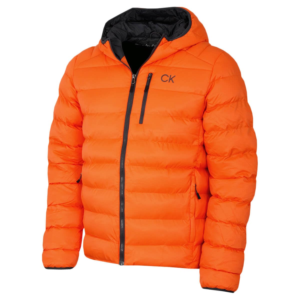 Calvin Klein Men's San Gabriel Padded Woven Jacquard Jacket