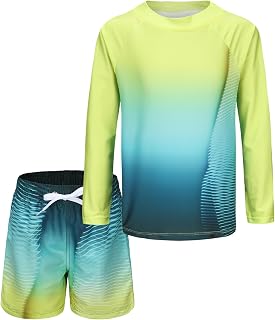 Aisyee UV Swimming Shirt Boys Swimming Shorts Children's Swimsuit 104 164 / 3-16 Years