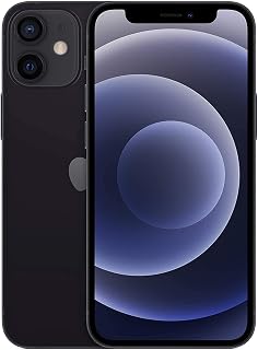 Apple iPhone 12 Mini, 64GB, Black - Unlocked (Renewed)