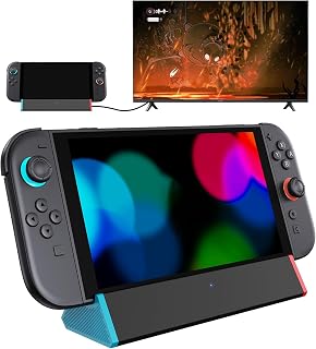 Antank for Nintendo Switch 2 Dock 4K@120Hz HDMI Portable TV Docking Station | Replacement Charging Dock Station for Switch 2 Only, 4K@120Hz HDMI, 100W PD Input, 2 USB-A Port, One-Key TV/Desktop Switching