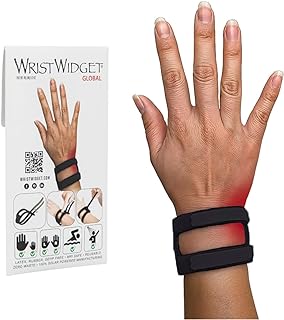 WristWidget® Wrist Brace for TFCC Tears and Pinky Sided Wrist Pain | Sports and exercise, helps twisting gripping pushing, wear in water, adjustable non-elastic compression