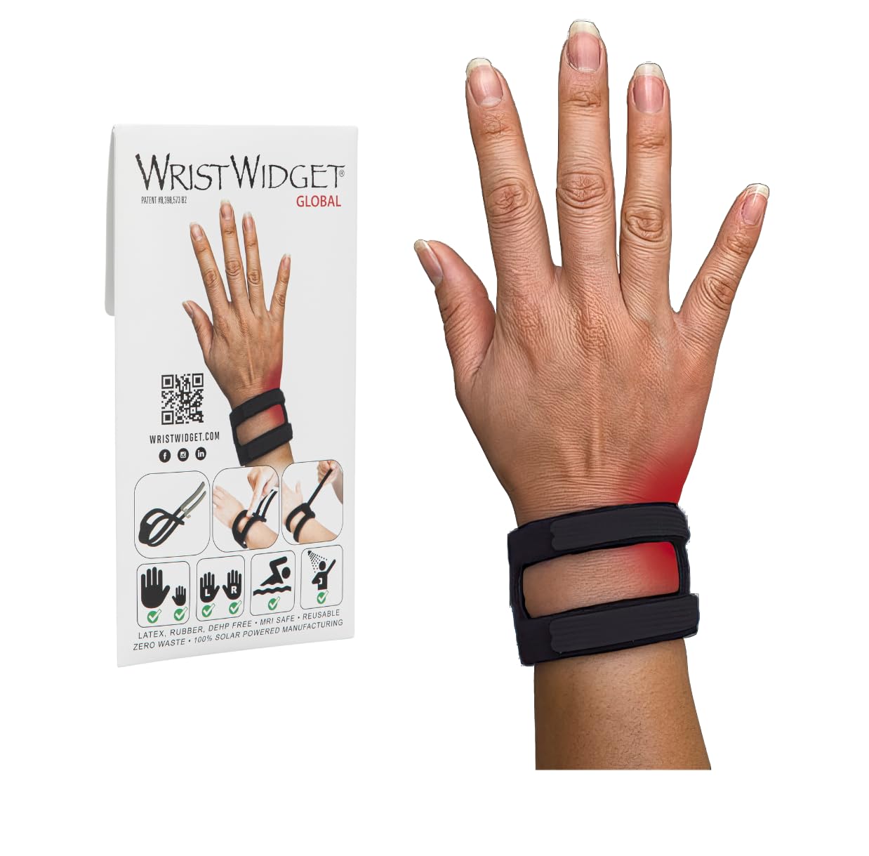 WristWidget® Wrist Brace for TFCC Tears and Pinky Sided Wrist Pain | Sports and 