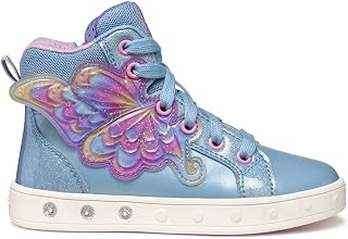 Geox Girls' J Skylin Girl Trainers