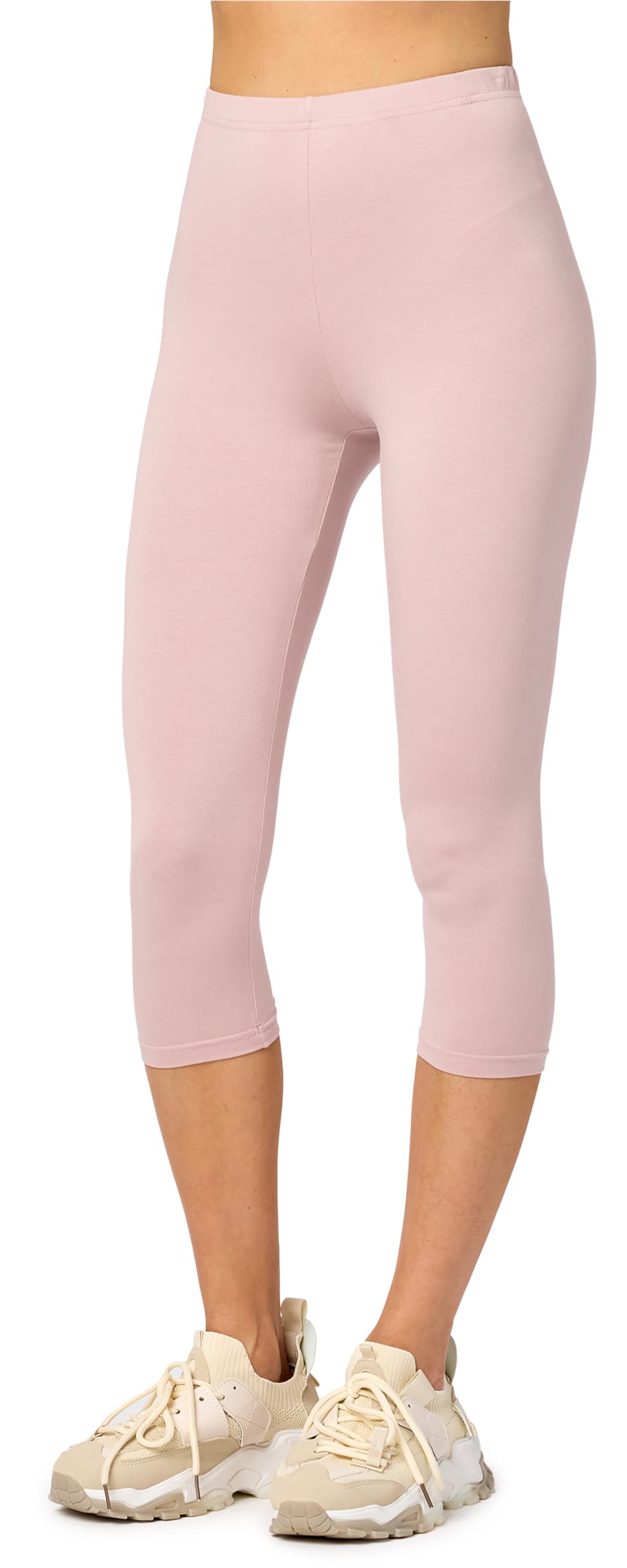 Merry Style MS10-144 Women's 3/4 Capri Leggings Viscose