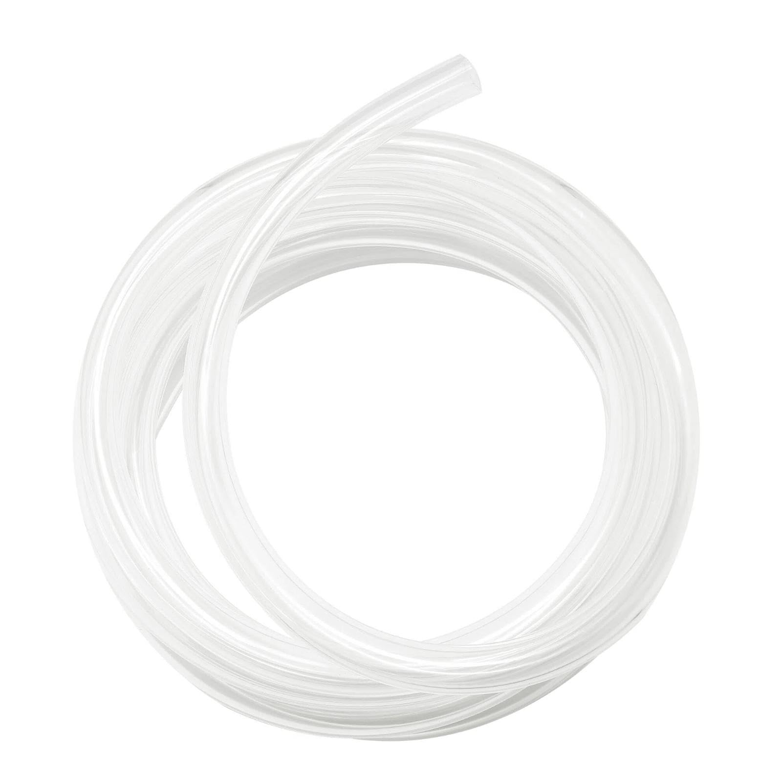 Dcizlont 1M Clear Plastic Tubing, 8mm x 11mm, PVC Tube Hose Water Pipe, Also for