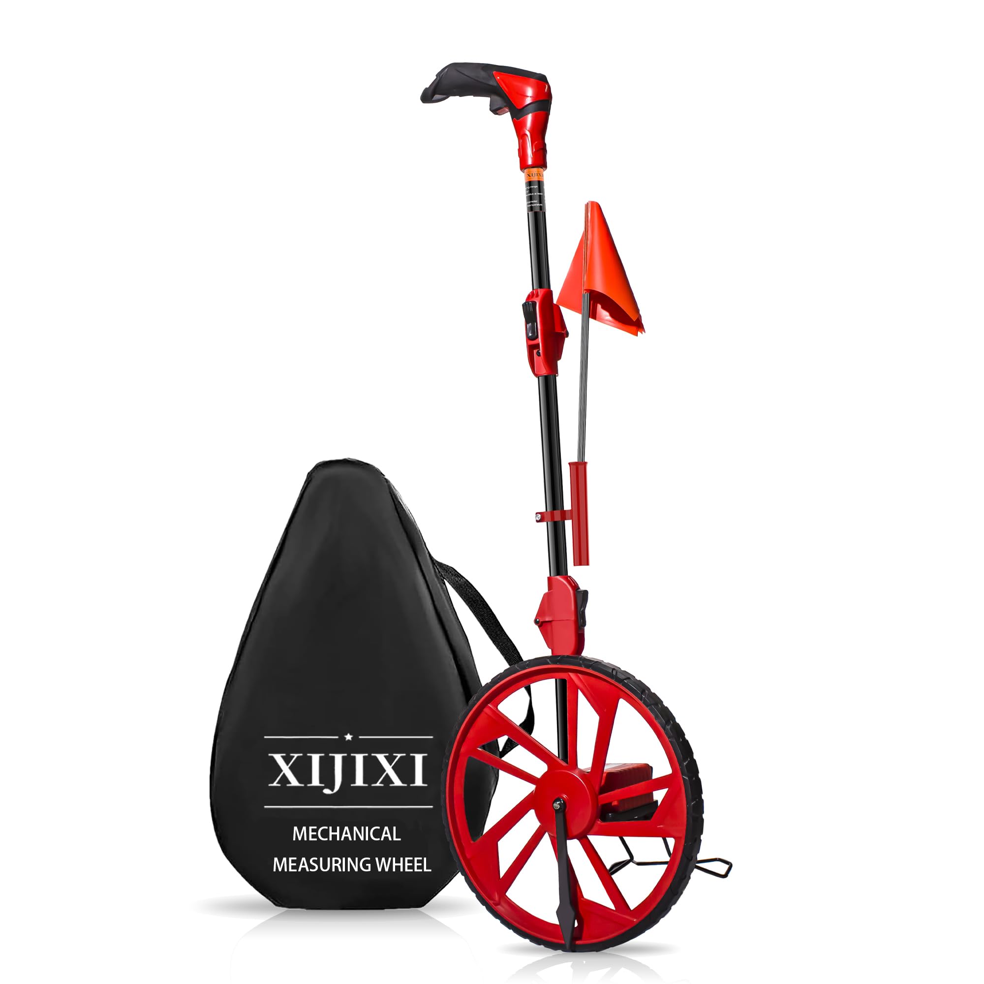 XIJIXI Distance Measuring Wheel in feet,Measure Wheel,Collapsible Rolling Measur