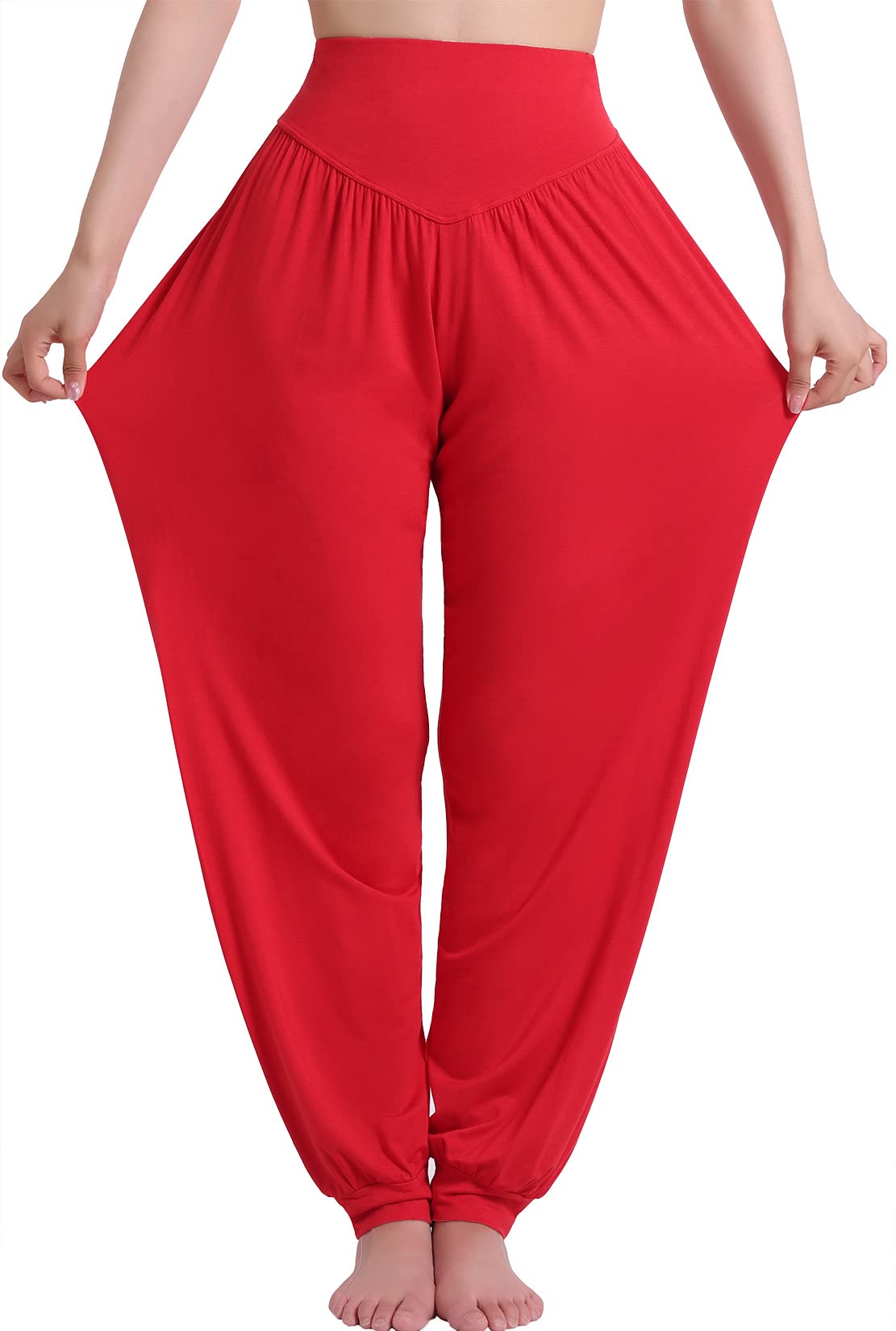 Hoerev Super Doux Modale Harem Yoga Pilates Spandex Pants