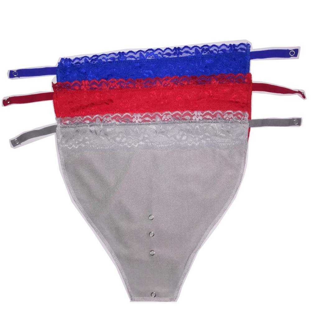 3 Piece Set Neck Cover Up Camisole Top Women Lace Costume Layered Bra Insert Mod