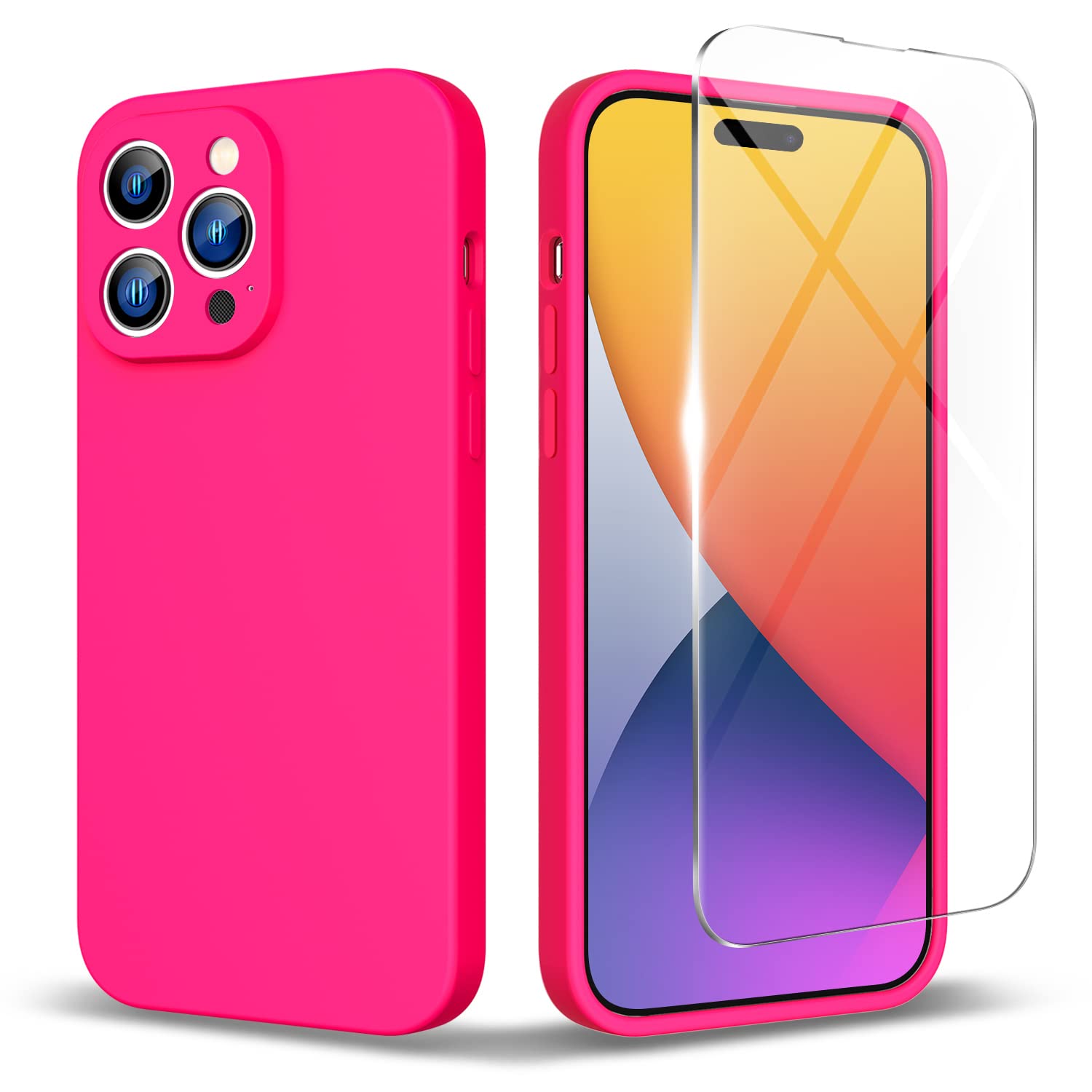 Zuslab Silicone Phone Case Compatible with PTC CHP Pro, with 1 Screen Protector,