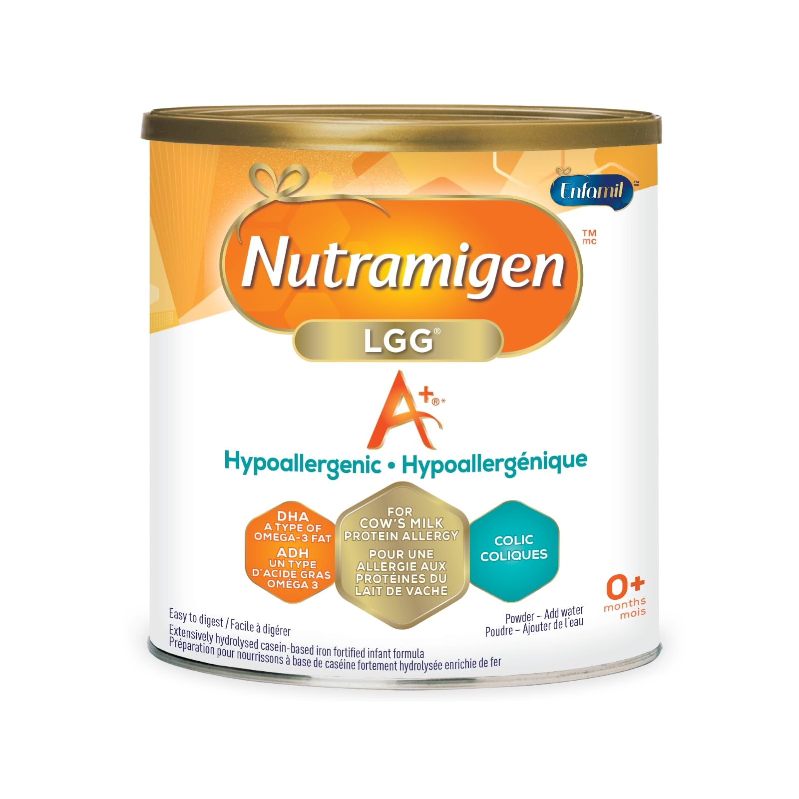 Nutramigen A+ with LGG, Hypoallergenic Baby Formula, Powder, 561g