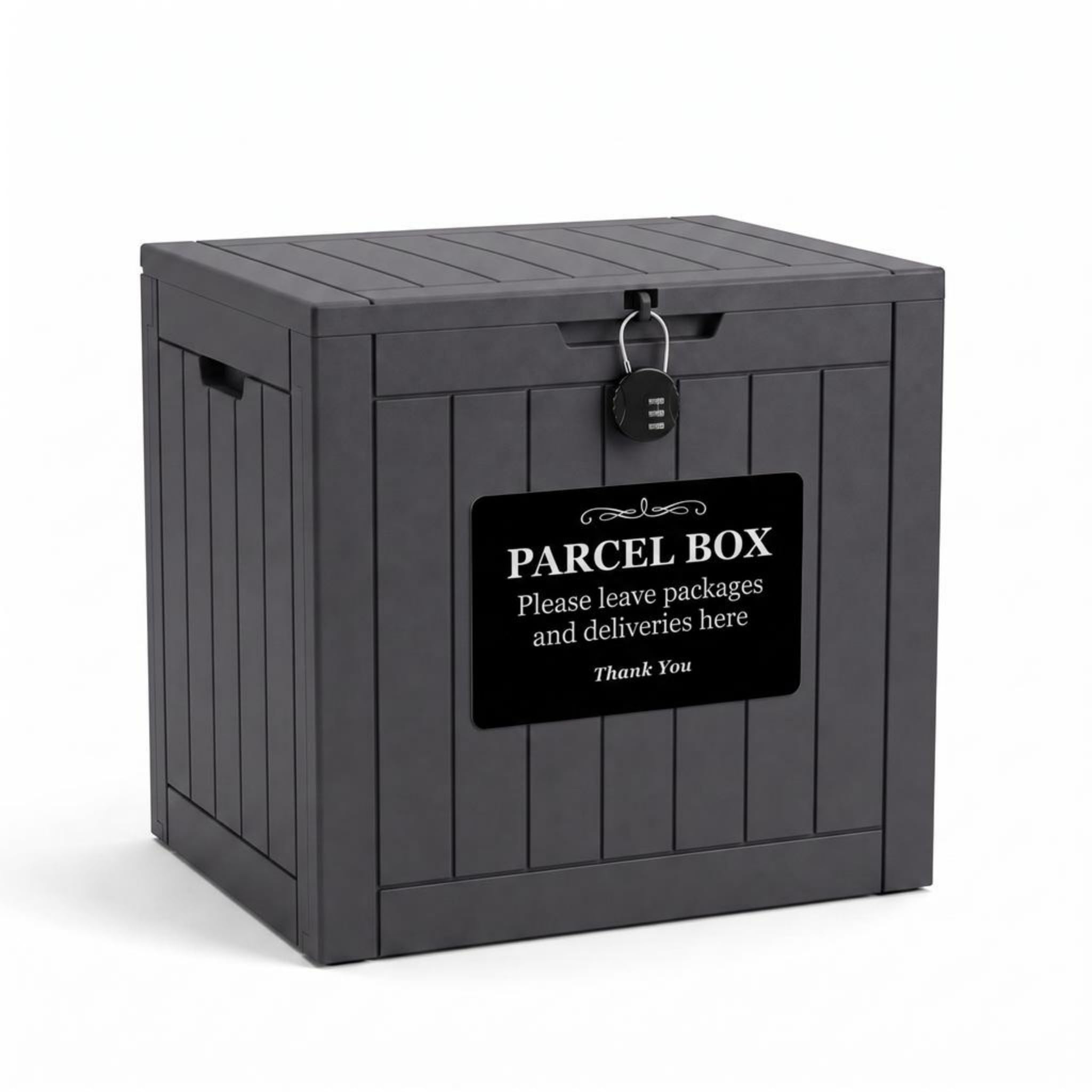 Build Rapido Lockable Outdoor Storage Box - Waterproof Garden Storage Box | 118L