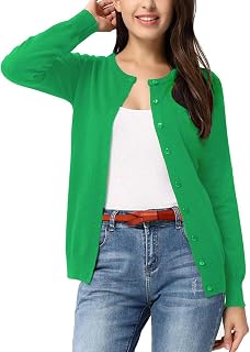 GRACE KARIN Knit Cardigan Sweaters for Women Lightweight Fall Outfits 2026