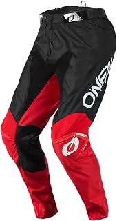 O'NEAL | Motocross Pants | Enduro Motorcycle | Durable Denier Fabrics, Leather Heat Protection on Both Inner Knees | Pants Mayhem Hexx V.24 | Adult | Blue Orange