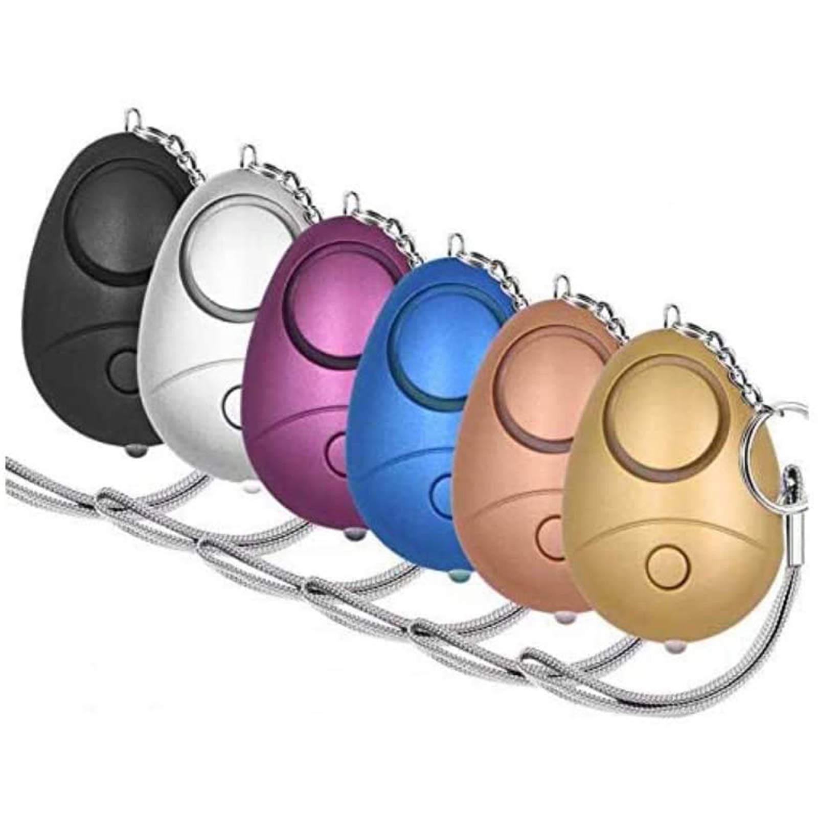 KOSIN Personal Safety Alarm, 6 Pack 140DB Personal Security Alarm Keychain | Sup