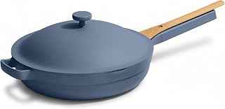Our Place Always Pan 2.0, 10.5" Ceramic Nonstick Pan, 2.6 Qt | Patented 10-in-1 ceramic frying pan; spatula & steamer basket; toxin-free nonstick, induction compatible, oven safe to 450°F